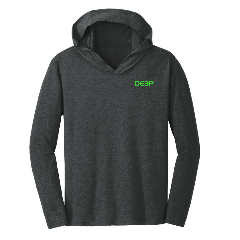 Bucket Mouth Triblend Hooded Tee