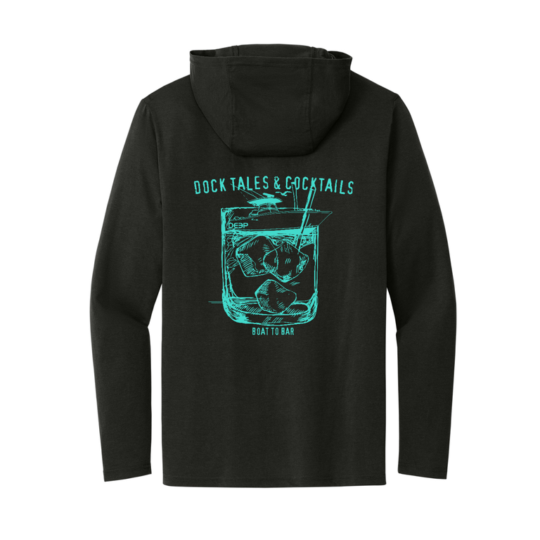 Dock Tales and Cocktails Triblend Hoodie