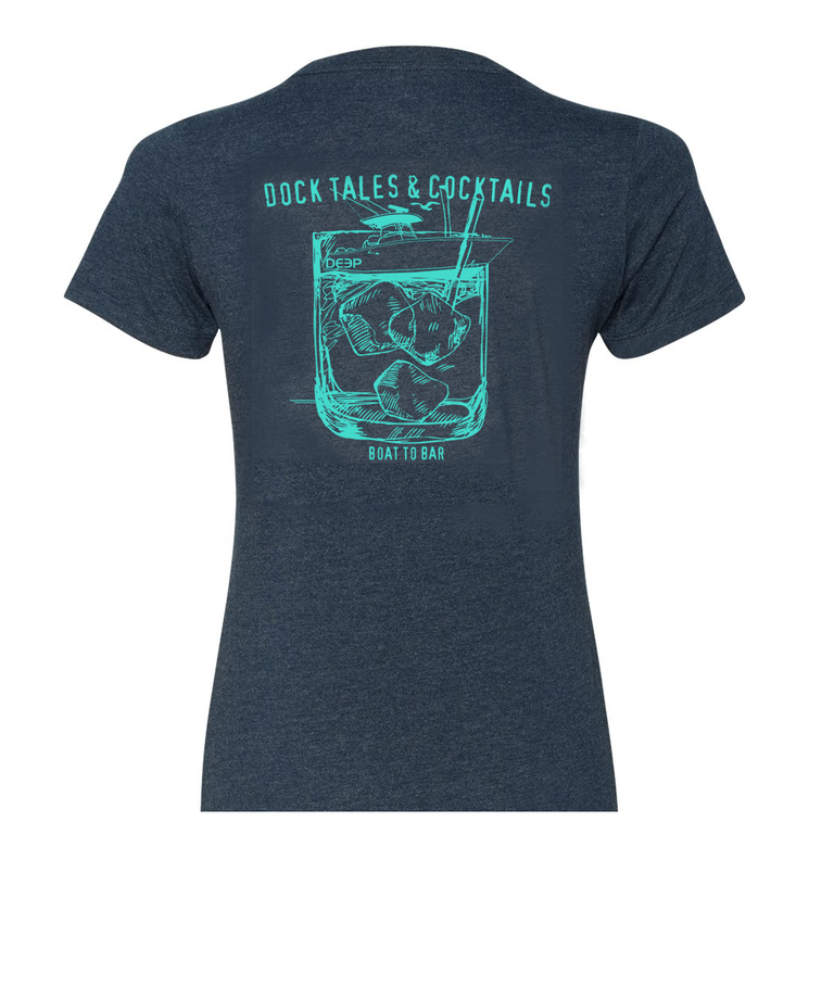 Women's Dock Tales and Cocktails Tee