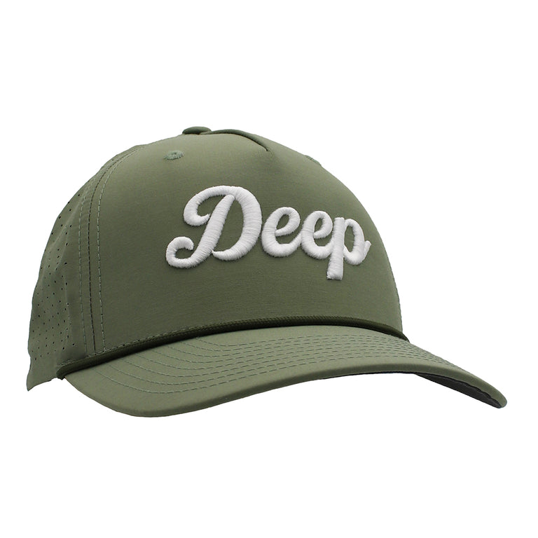DEEP Script Cap - Olive