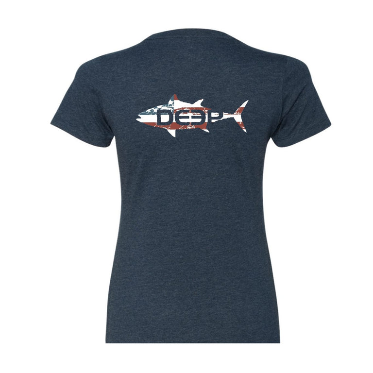Women's American Tuna  Tee