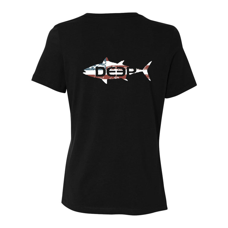 Women's American Tuna  Tee