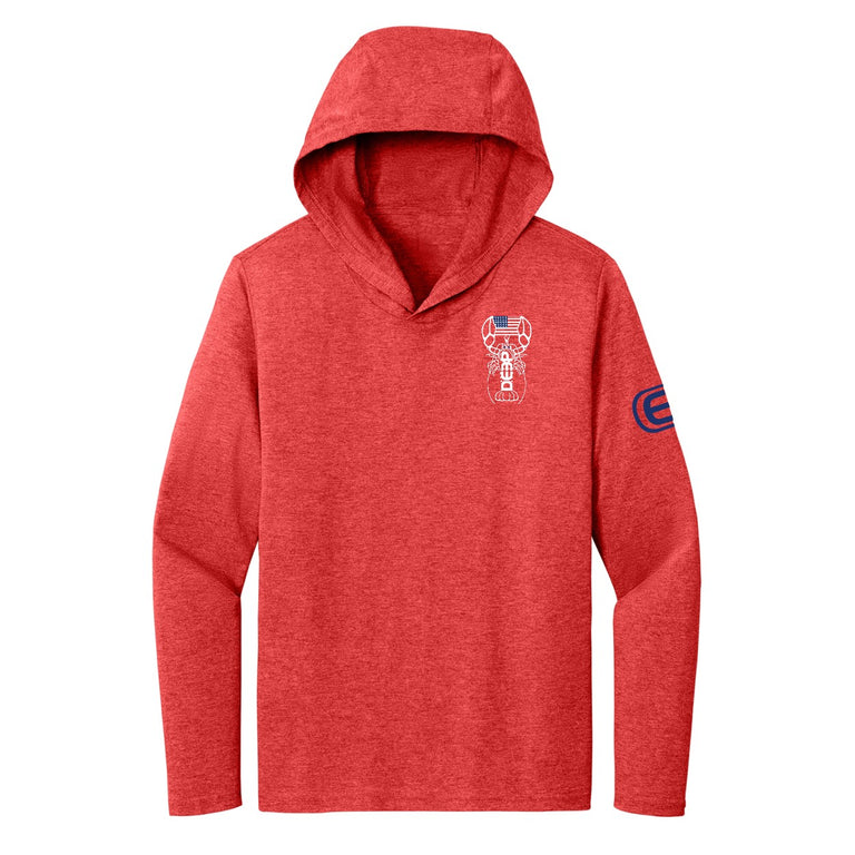 Lobstah Triblend Hoodie - SIZE XL