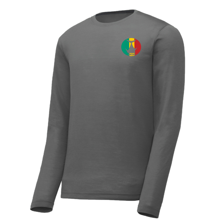 Beach Series Rasta Tuna Tail Performance Long Sleeve Tee