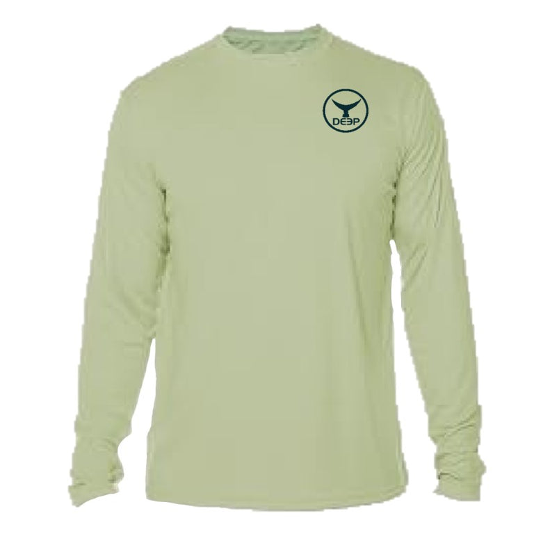 Beach Series Tuna Tail Performance Long Sleeve Tee - SIZE SMALL