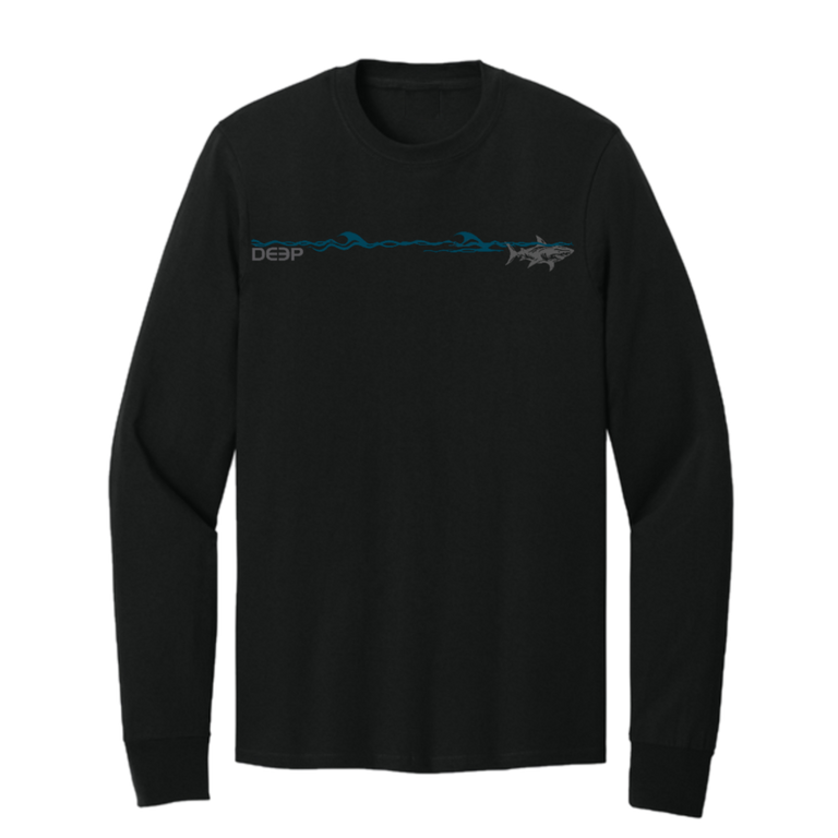 Shark Wave Cotton Long Sleeve