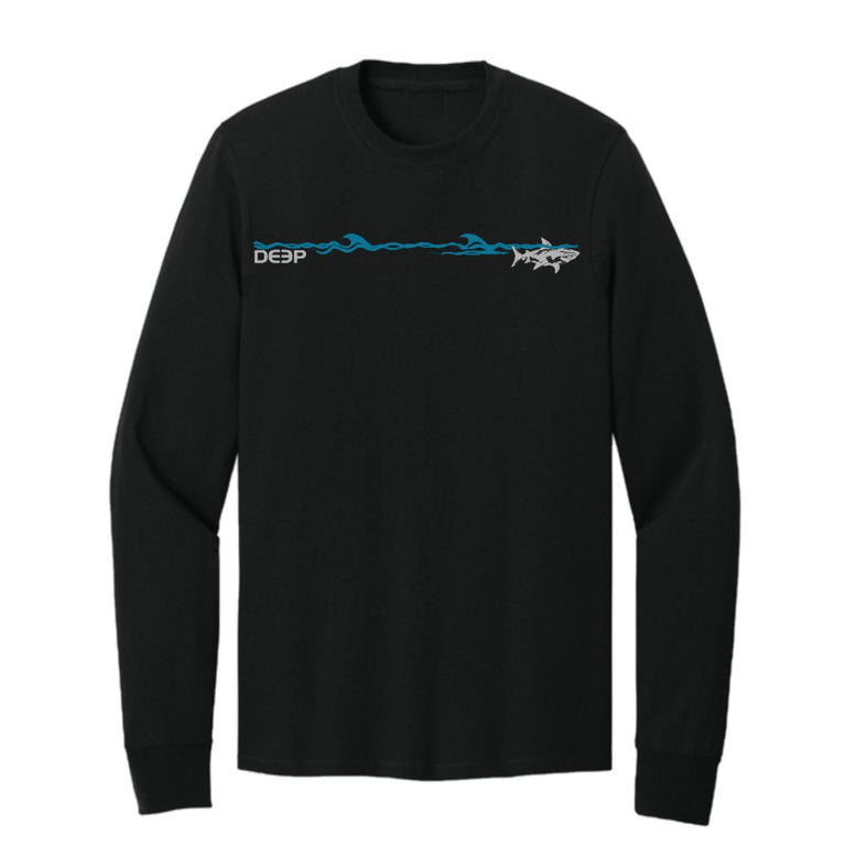 Shark Wave Cotton Long Sleeve