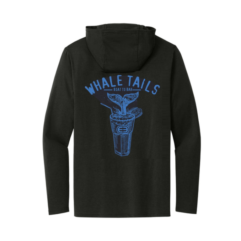 Whale Tails Triblend Hoodie