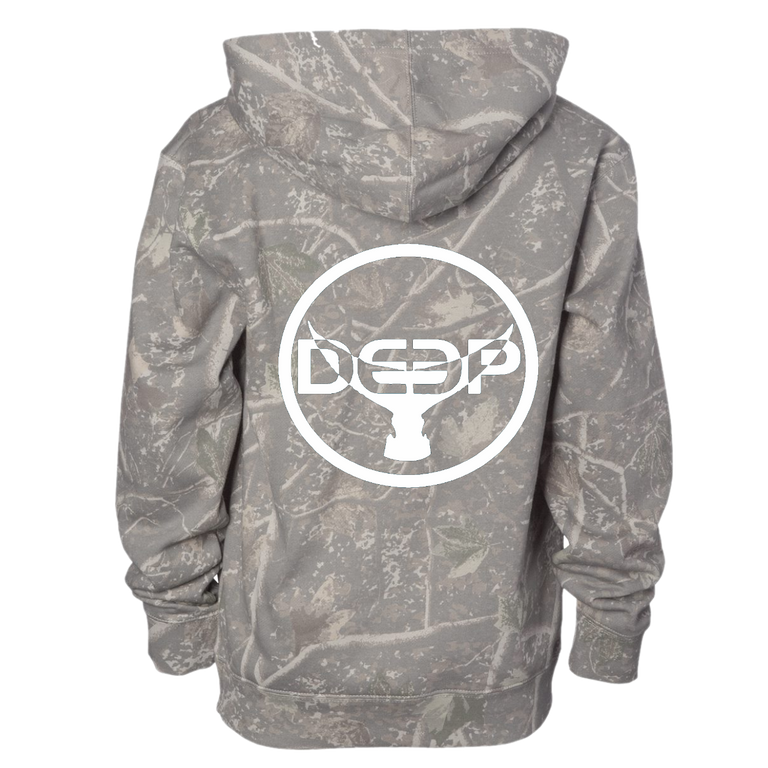 Schoolie Tuna Tail Hoodie - Deadwood Tree Camo - Youth