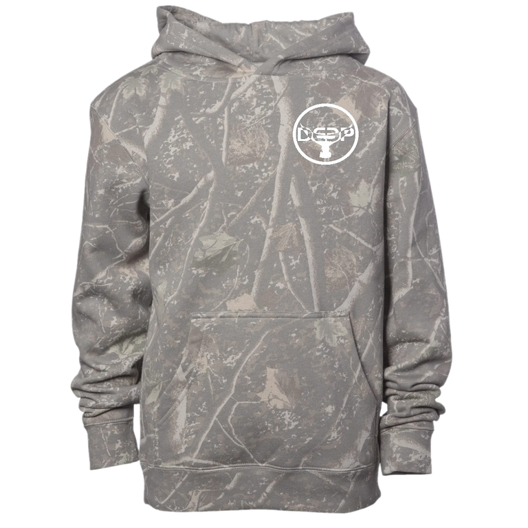 Schoolie Tuna Tail Hoodie - Deadwood Tree Camo - Youth