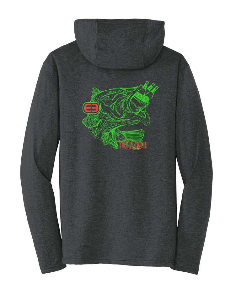 Bucket Mouth Triblend Hooded Tee