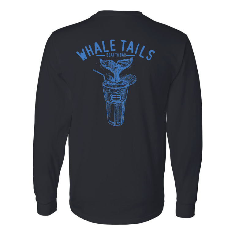 Whale Tails Cotton Long Sleeve