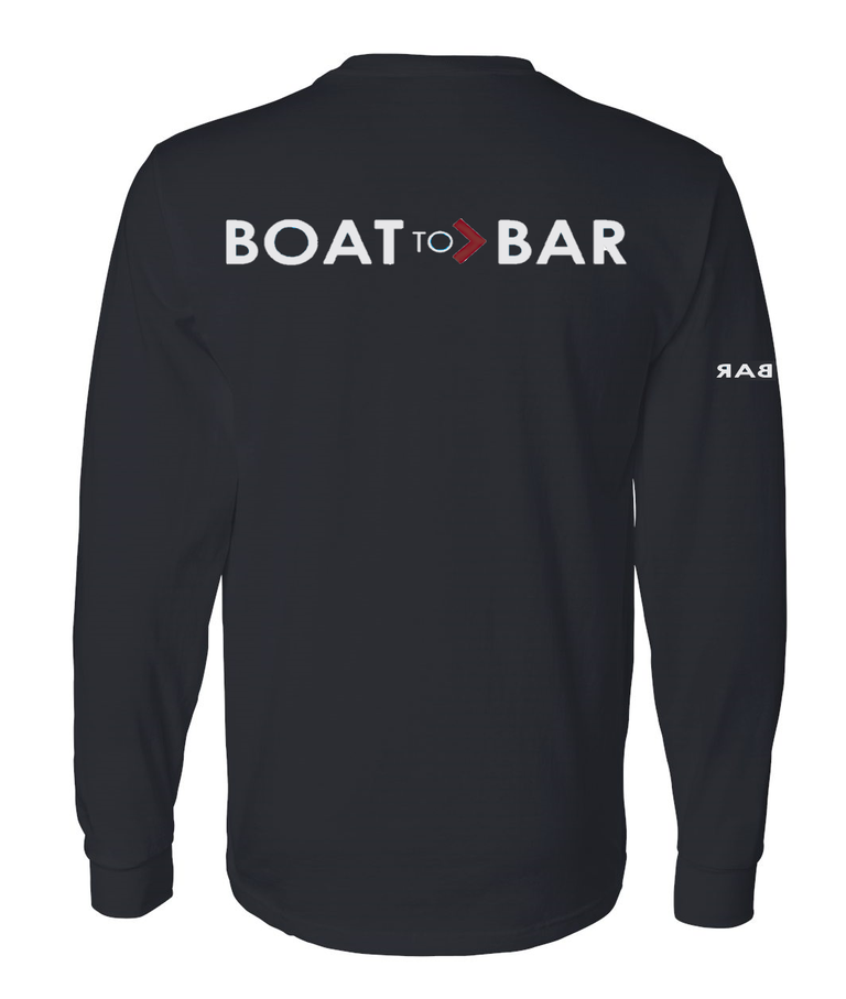 Boat to Bar Cotton Long Sleeve Tee - 3 Colors Available