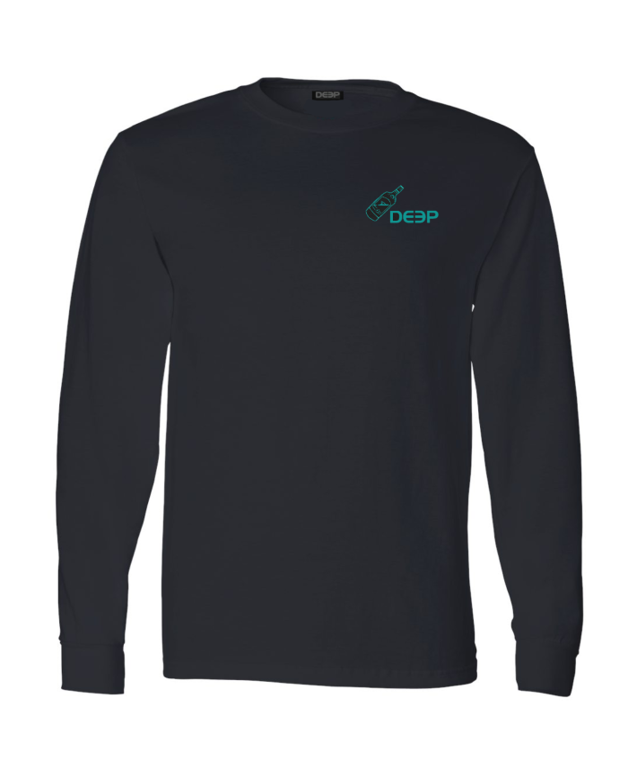 DEEP and Stormy Cotton Long Sleeve Tee