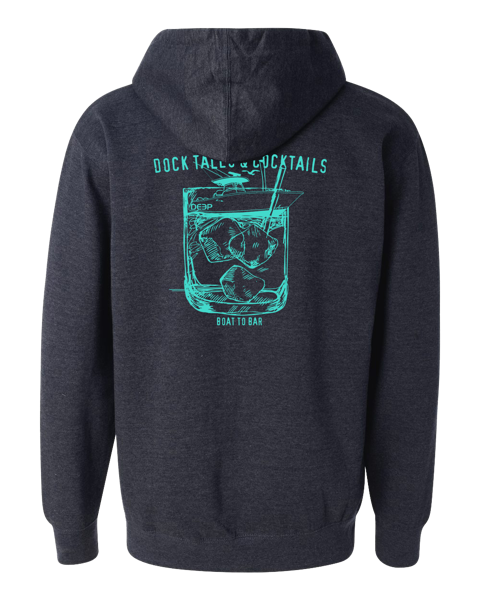 Dock Tales and Cocktails Hoodie - Navy