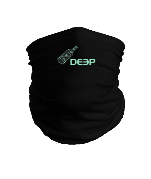 DEEP Fleece Sun Shield - Black  - DEEP and Stormy