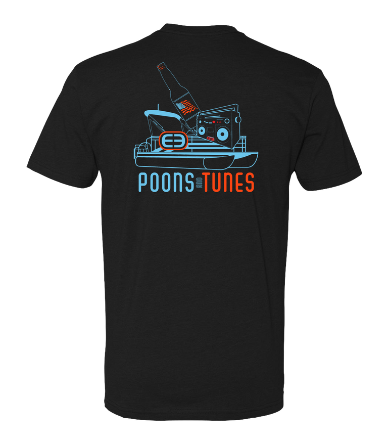 Poons and Tunes Tee - Black