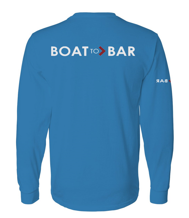Boat to Bar Cotton Long Sleeve Tee - 3 Colors Available