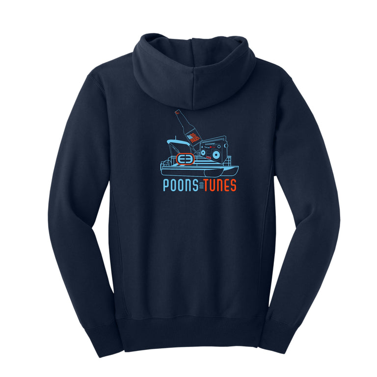 Poons and Tunes Heavy Weight Hoodie