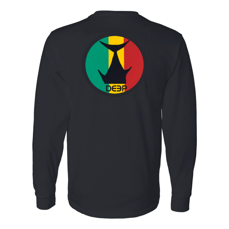 Rasta Tuna Tail Cotton Long Sleeve Tee