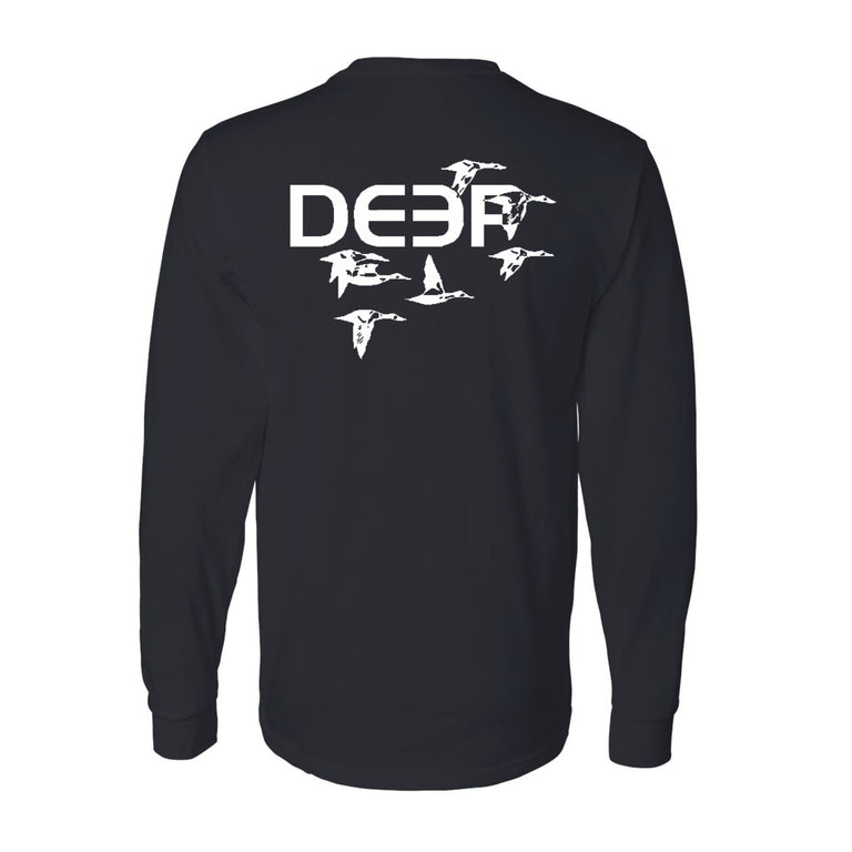 Formation Cotton Long Sleeve Tee - Black