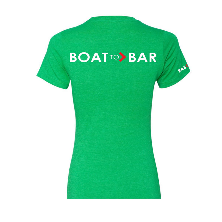 Women's Boat to Bar  - Kelly Green