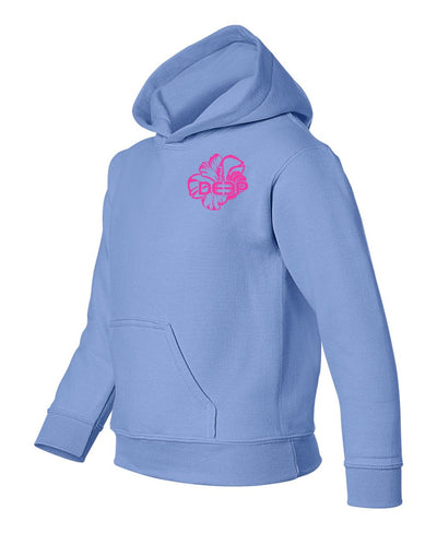 Schoolie Tuna Tail Hoodie - Navy / Seafoam Tuna Tail - Kids