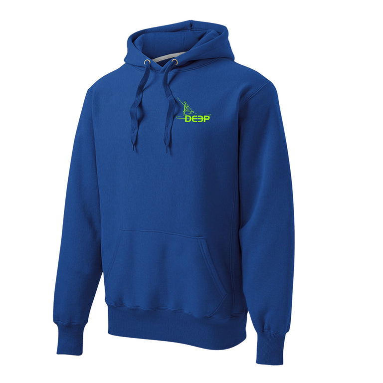 Neon Outline Boat Heavy Weight Hoodie