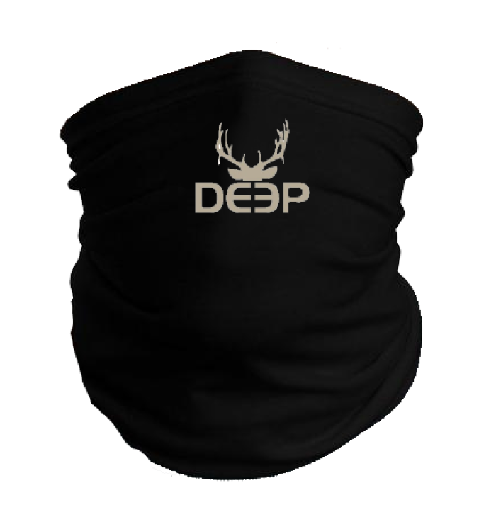 DEEP Fleece Sun Shield - Black  - Whitetail